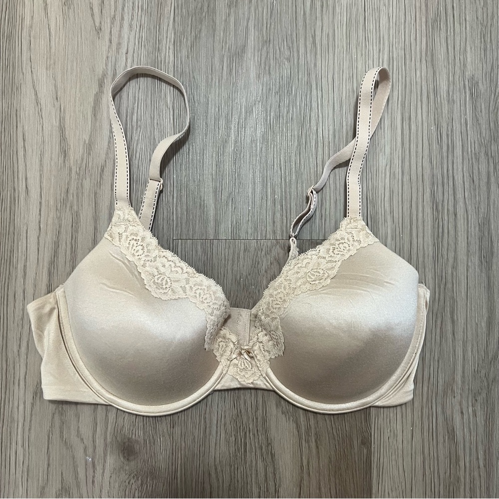 Maidenform Comfort Devotion Full Coverage Underwire Lace Trimmed Bra 34D